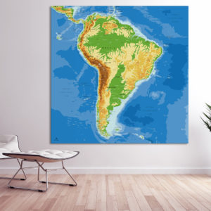 Mapa América del Sur