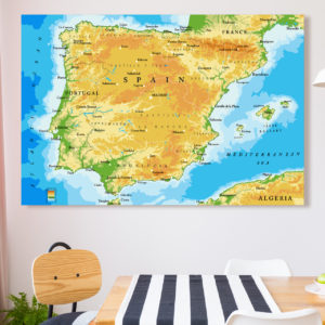 Mapa España Detallado