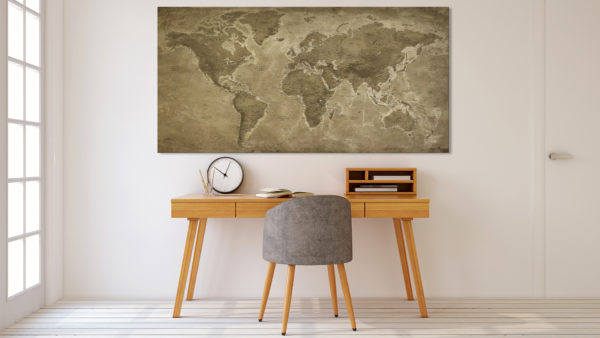 Mapa-del-mundo-Vintage