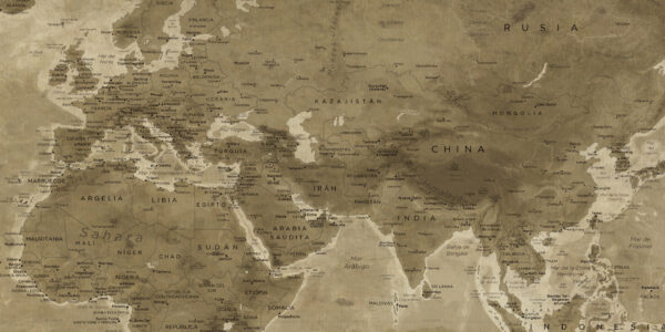 Mapa del Mundo Vintage