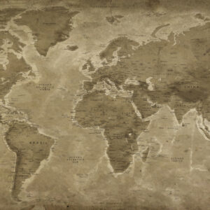 Mapa del mundo Vintage – Lascaux